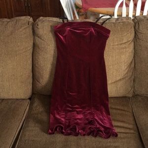Plum valore dress